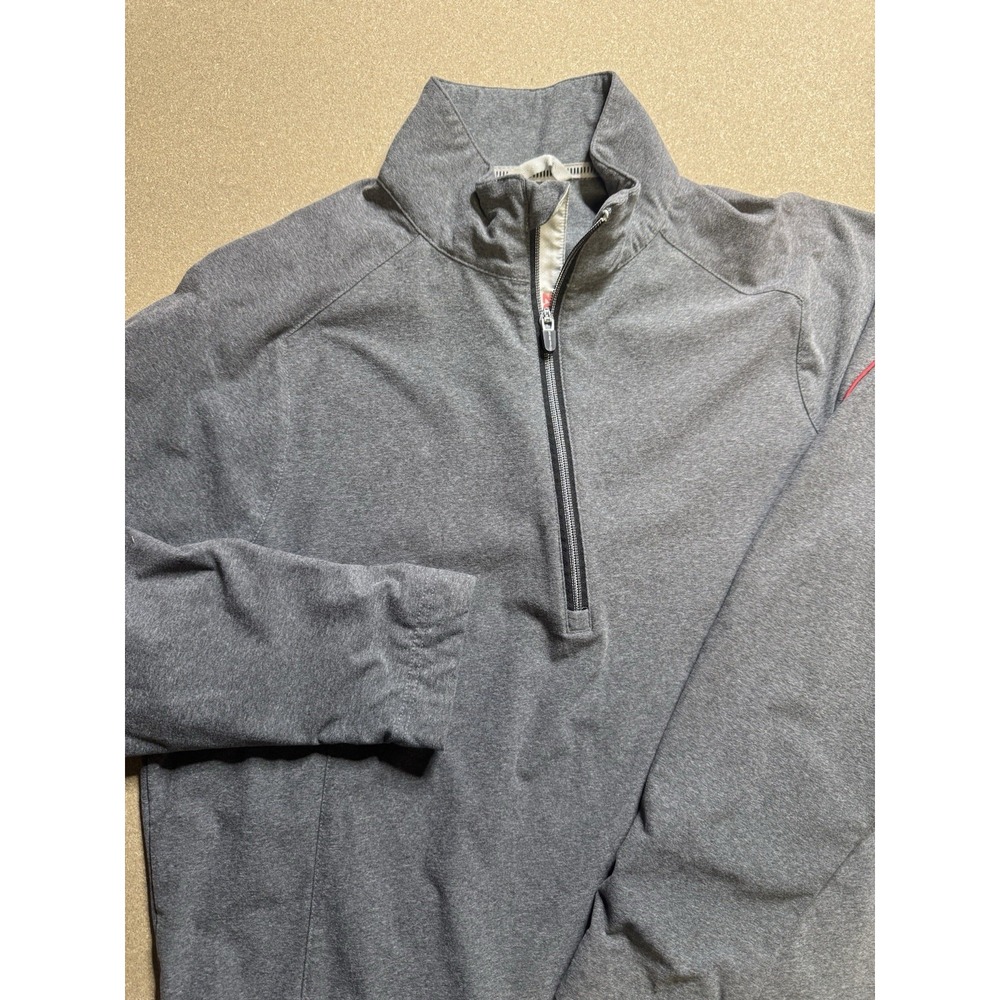 Zero Restriction Tour Series  Mens 1/4 Zip Golf Jacket Small M Grey‎ $89